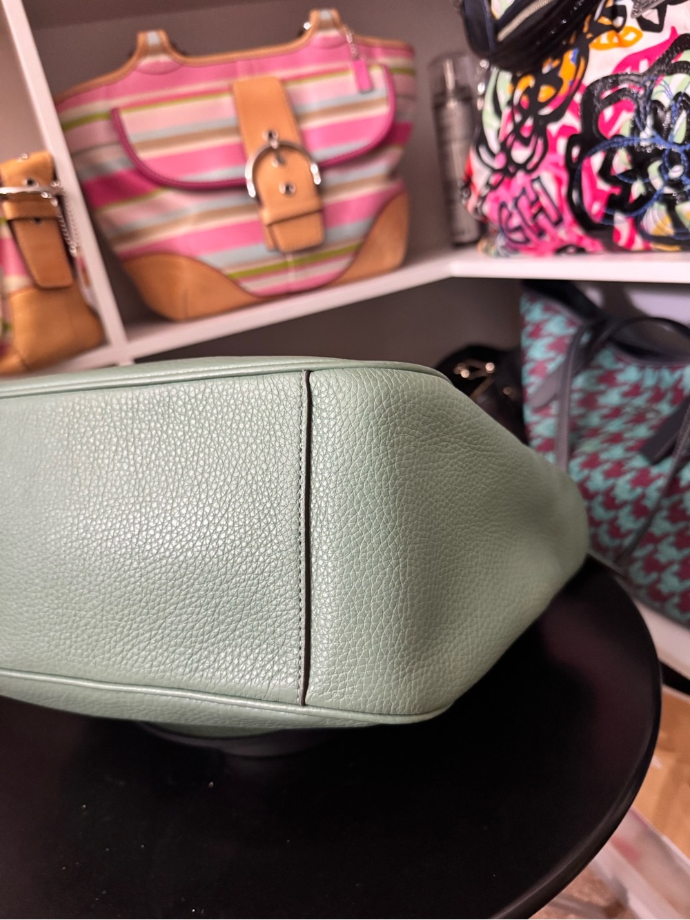 Coach Rory Green Shoulder Bag - Picture 7 of 10